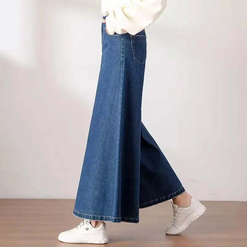 Baggy Jeans High Waist Women's Pants Newjeans Wide Summer Elegant Woman Aestethic Vintage Clothes 90s Korean Clothing Y2k Jean
